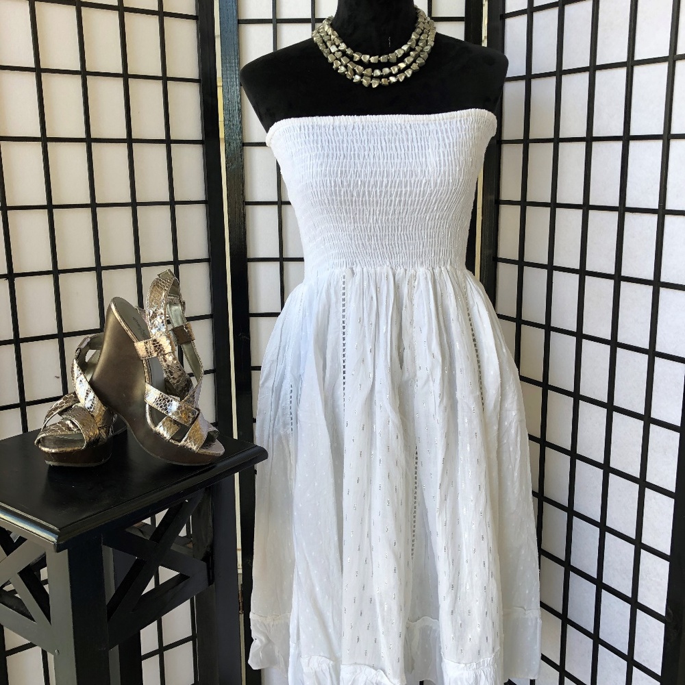 Eyelet summer dress